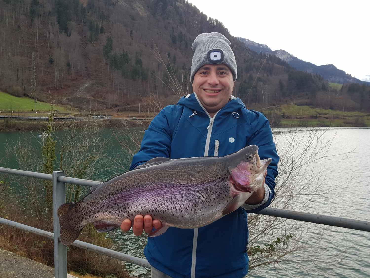 26.12.2022 Mario Engeli Regenbogenforelle 55 cm 3.1kg