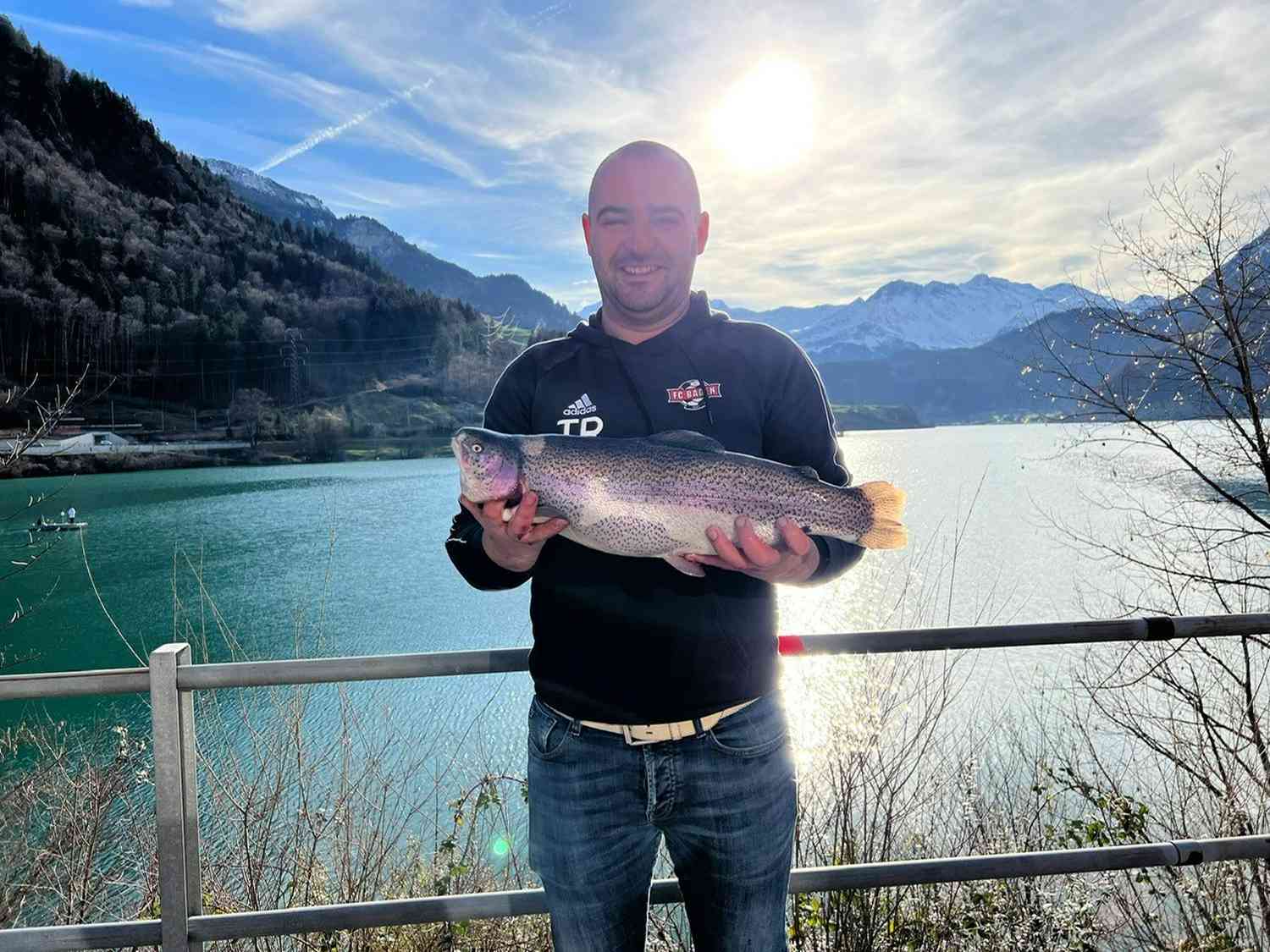 28.12.2022 Marko Vuckic Regenbogenforelle 55cm 2.6kg