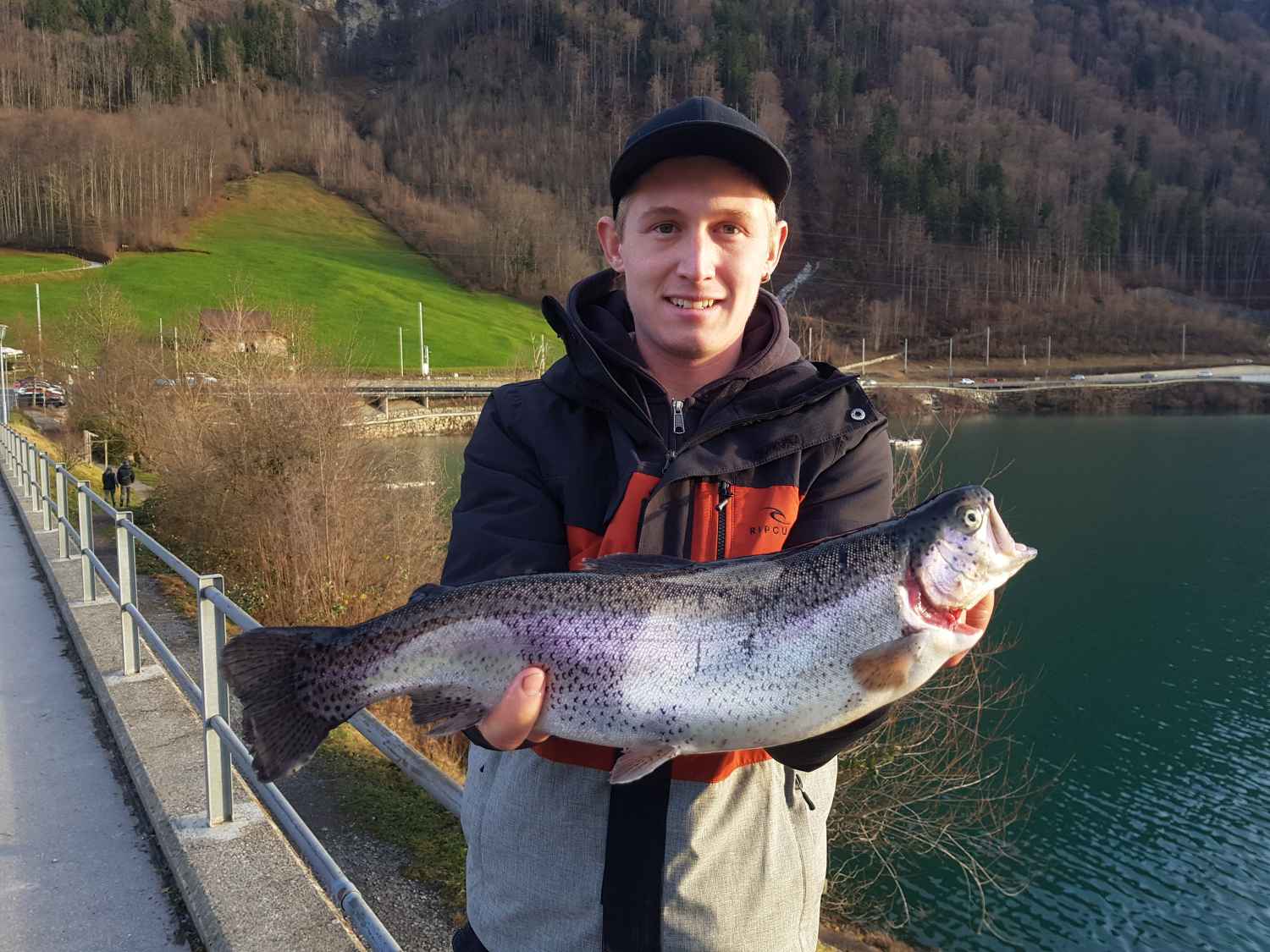 28.12.2022 Stefan Wilhelm Regenbogenforelle 45cm 1.05kg