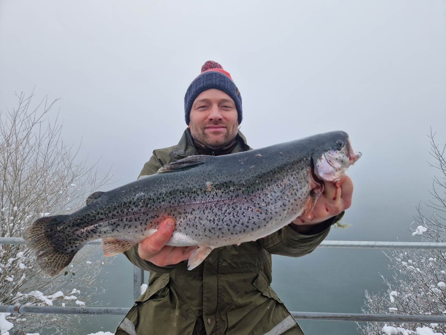 13.01.2024 Norbert Haidu Regenbogenforelle 57cm 2.9kg