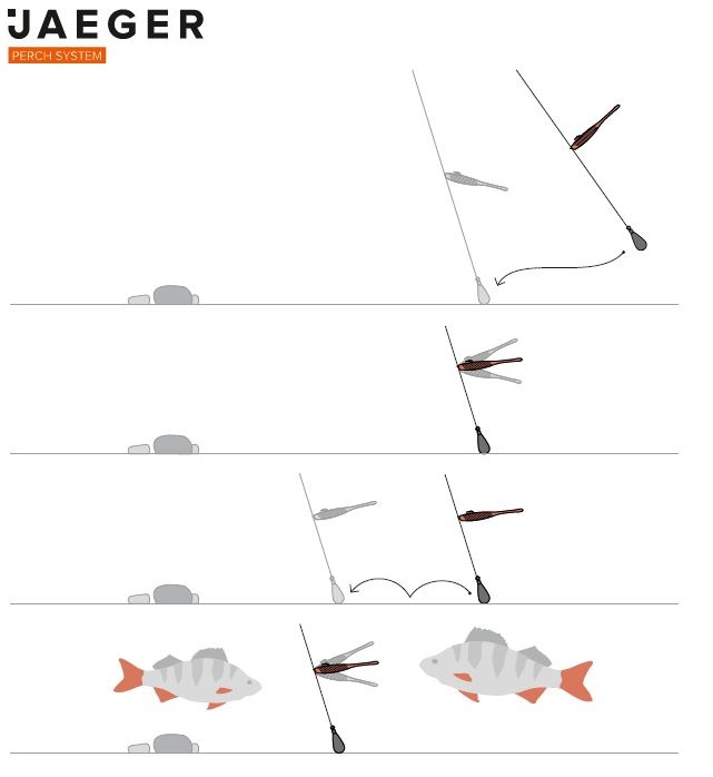 Dropshot Rig Finesse Fischen auf Egli