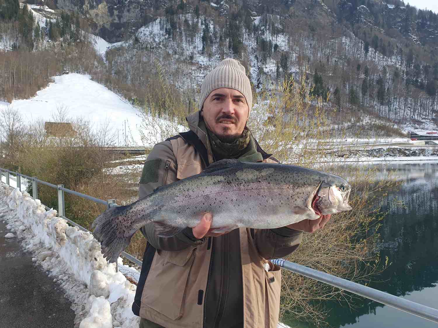 24.11.2024 Rok Shkorti Regenbogenforelle 58cm 2.15kg