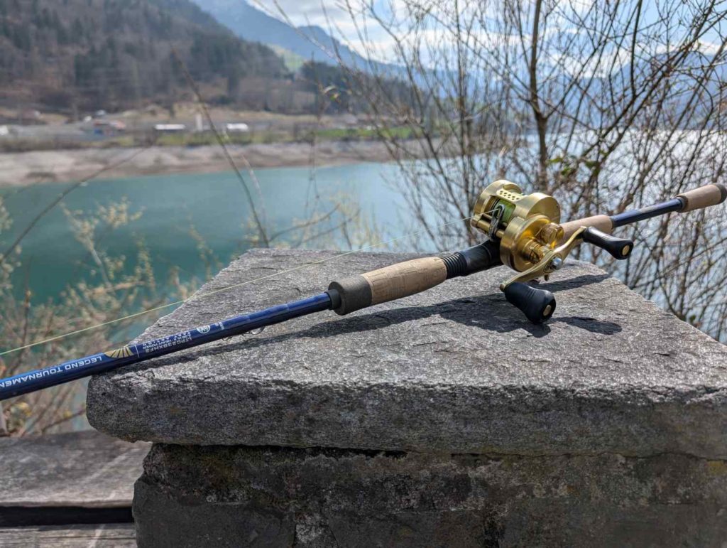 St. Croix Legend Tournament Pike mit Shimano Calcutta Conquest