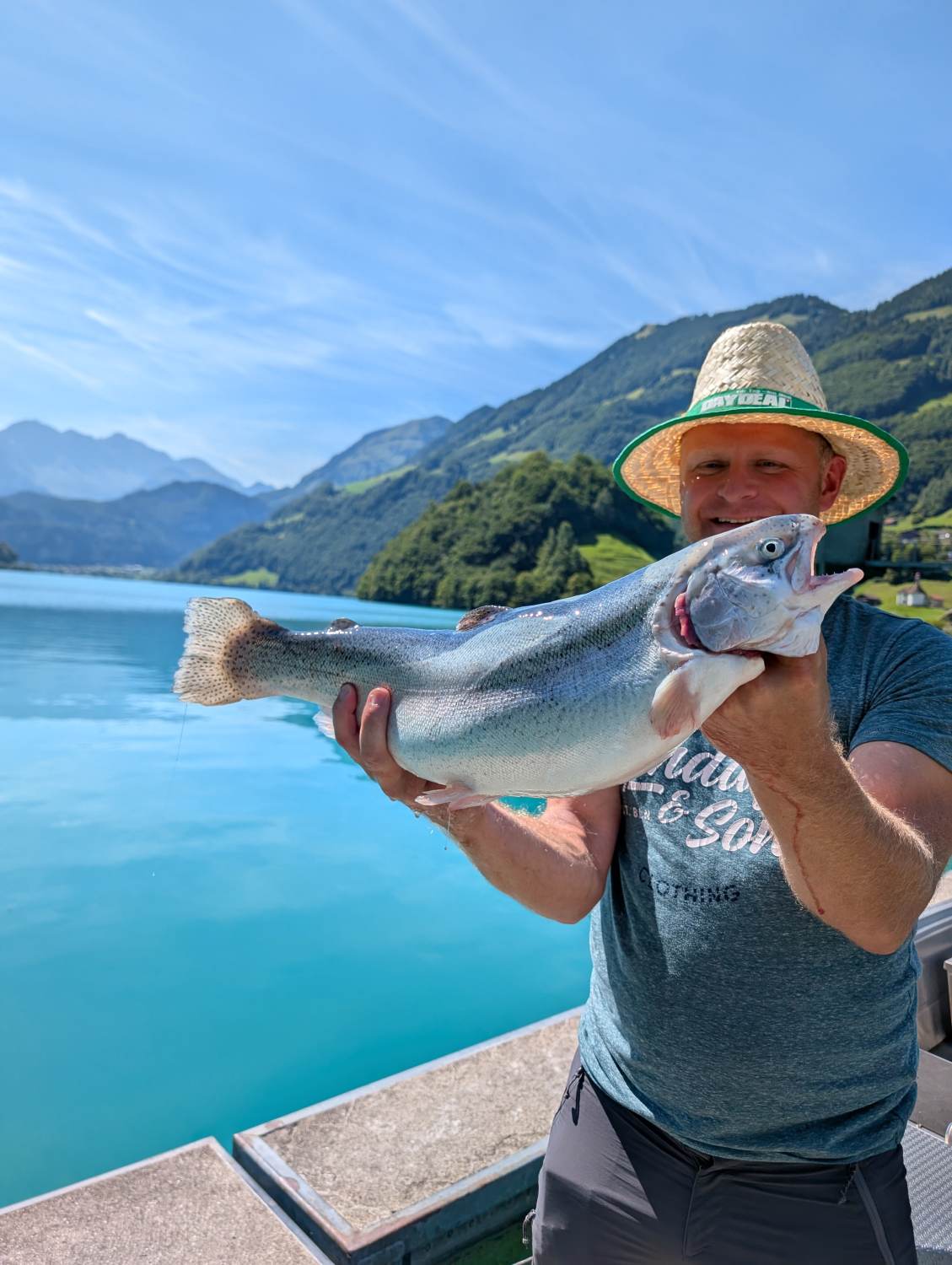 26.08.2025 Urs Auchli Regenbogenforelle 60cm 3kg