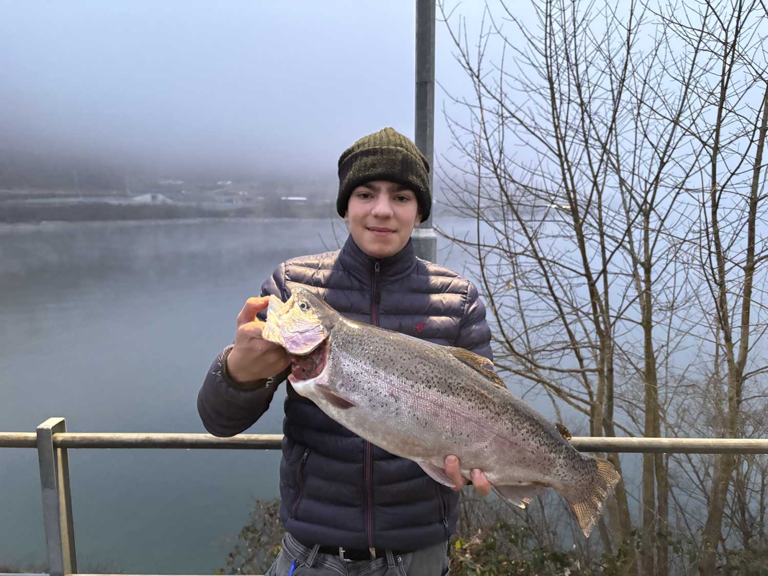 27.12.2025 Livio Zaugg Regenbogenforelle 3.5kg 61cm