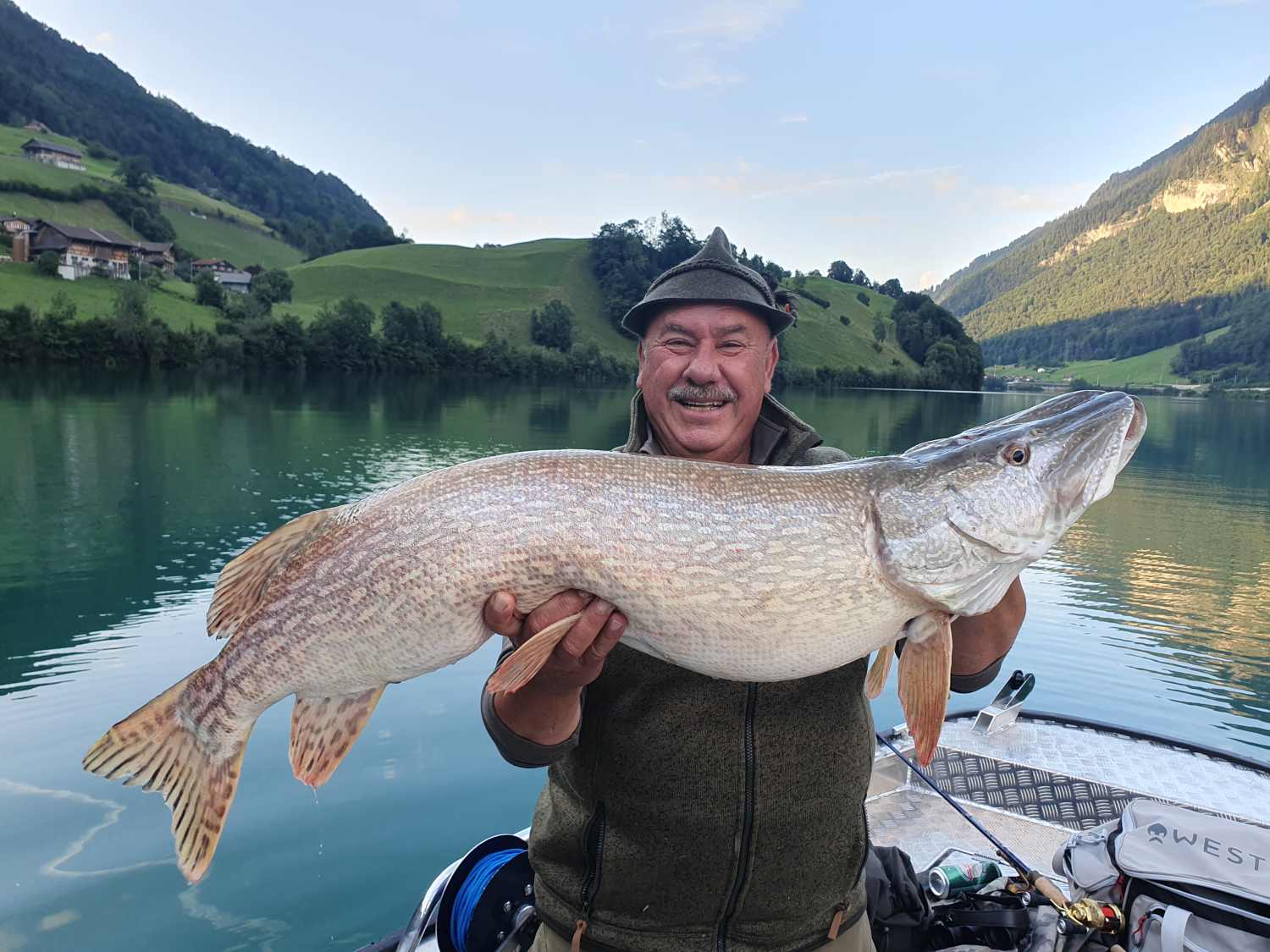 29.07.2025 Hans Gurtner Hecht 110cm 8.6kg