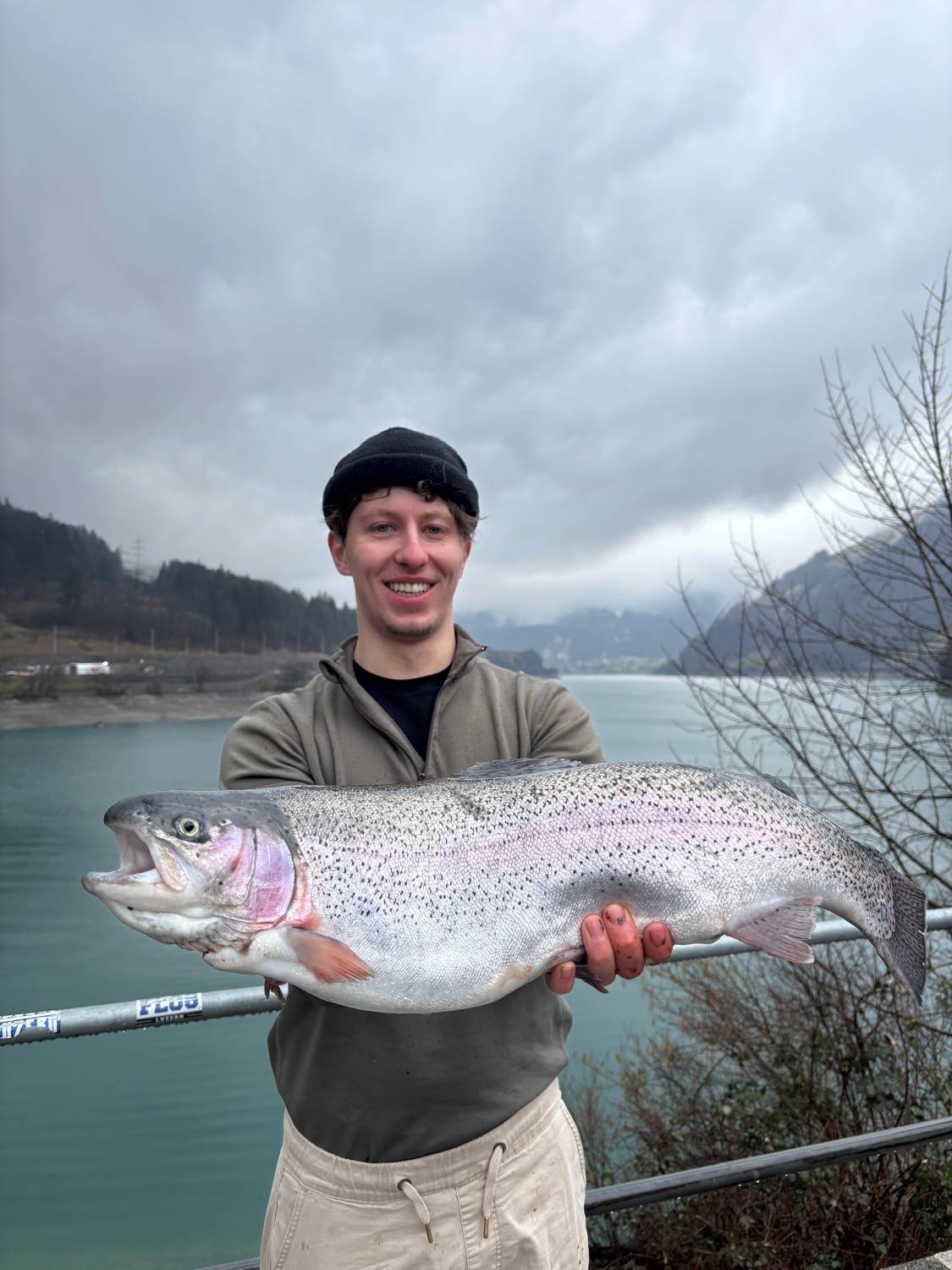 14.02.2026 Fabian Kupferschmid Regenbogenforelle 65cm 3.6kg