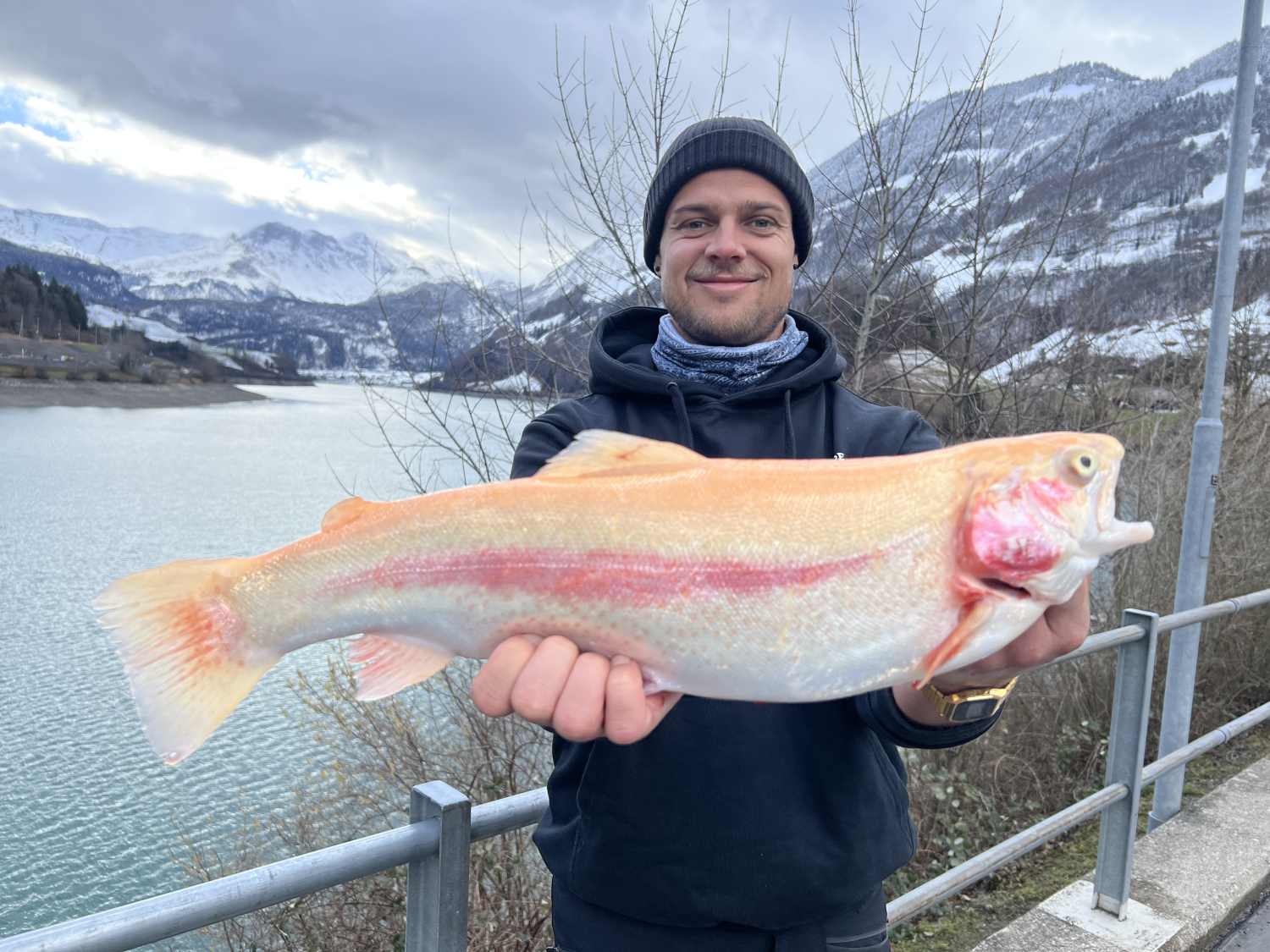 17.02.2026 Noah Müller Goldforelle 55cm 2.07kg