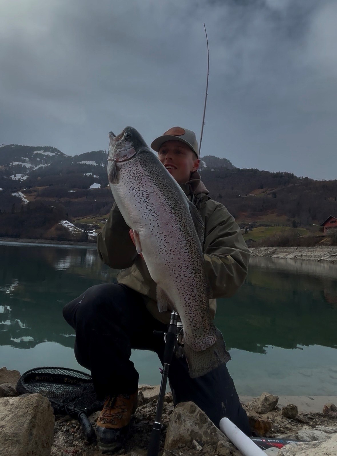 30.01.2026 Ruben Amstad Regenbogenforelle 66cm 4kg