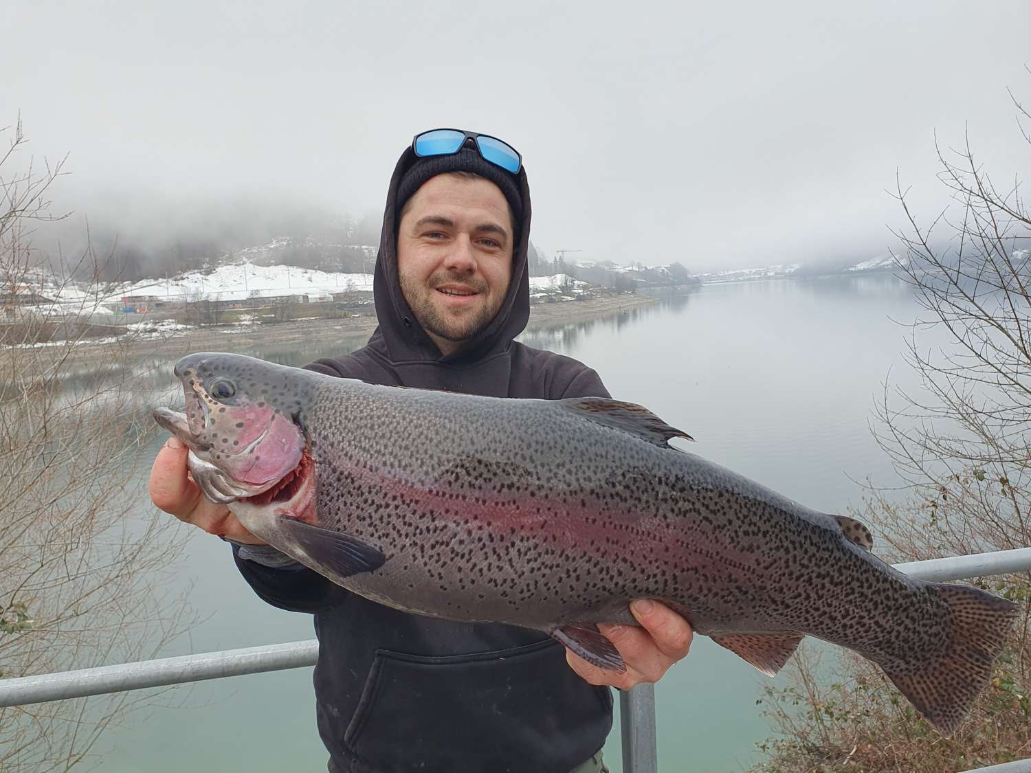 31.01.2026 Robin Gubler Regenbogenforelle 62cm 3.74kg