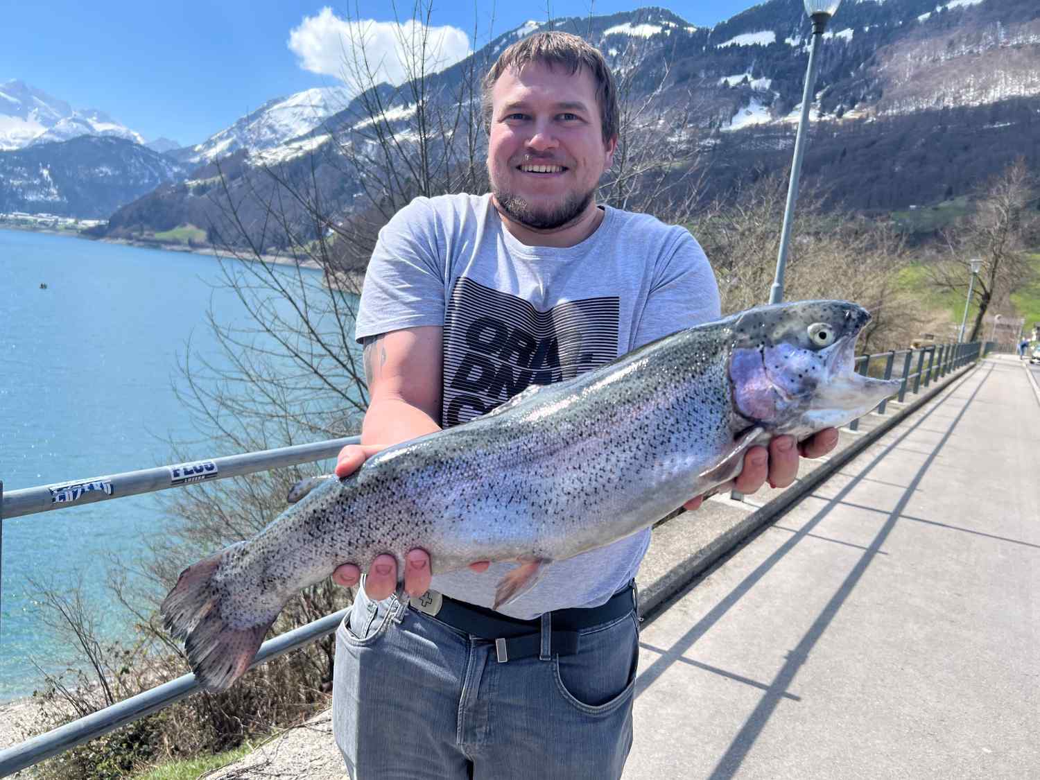 03.04.2026 Fabian Grimm Regenbogenforelle 64cm 3.21kg