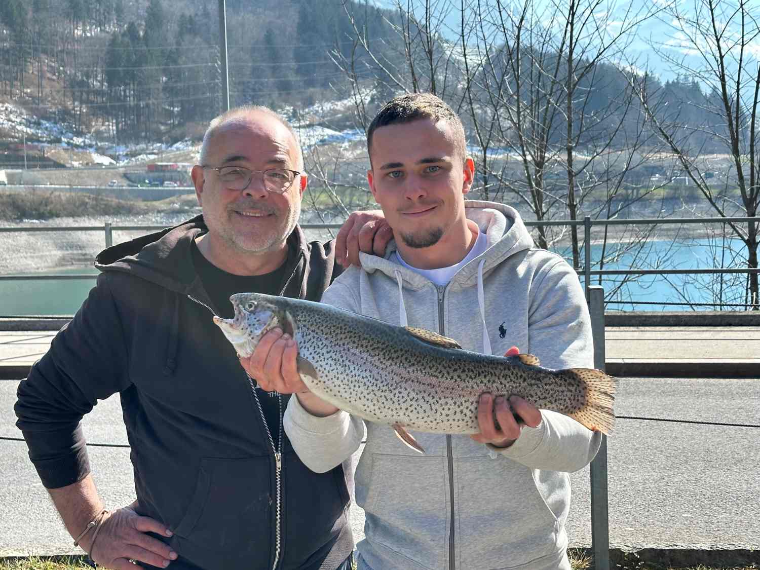 19.03.2026 Loris Gisler Regenbogenforelle 57cm 2.3kg